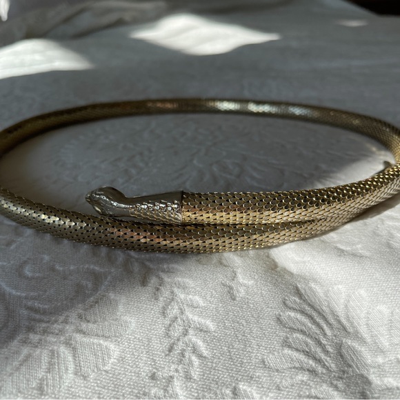 Whiting & Davis Accessories Vintage Gold Snake Chain Belt Poshmark